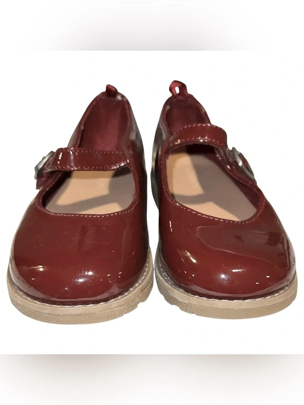 Old Navy Dress Shoes Girls Size 11 Burgundy
